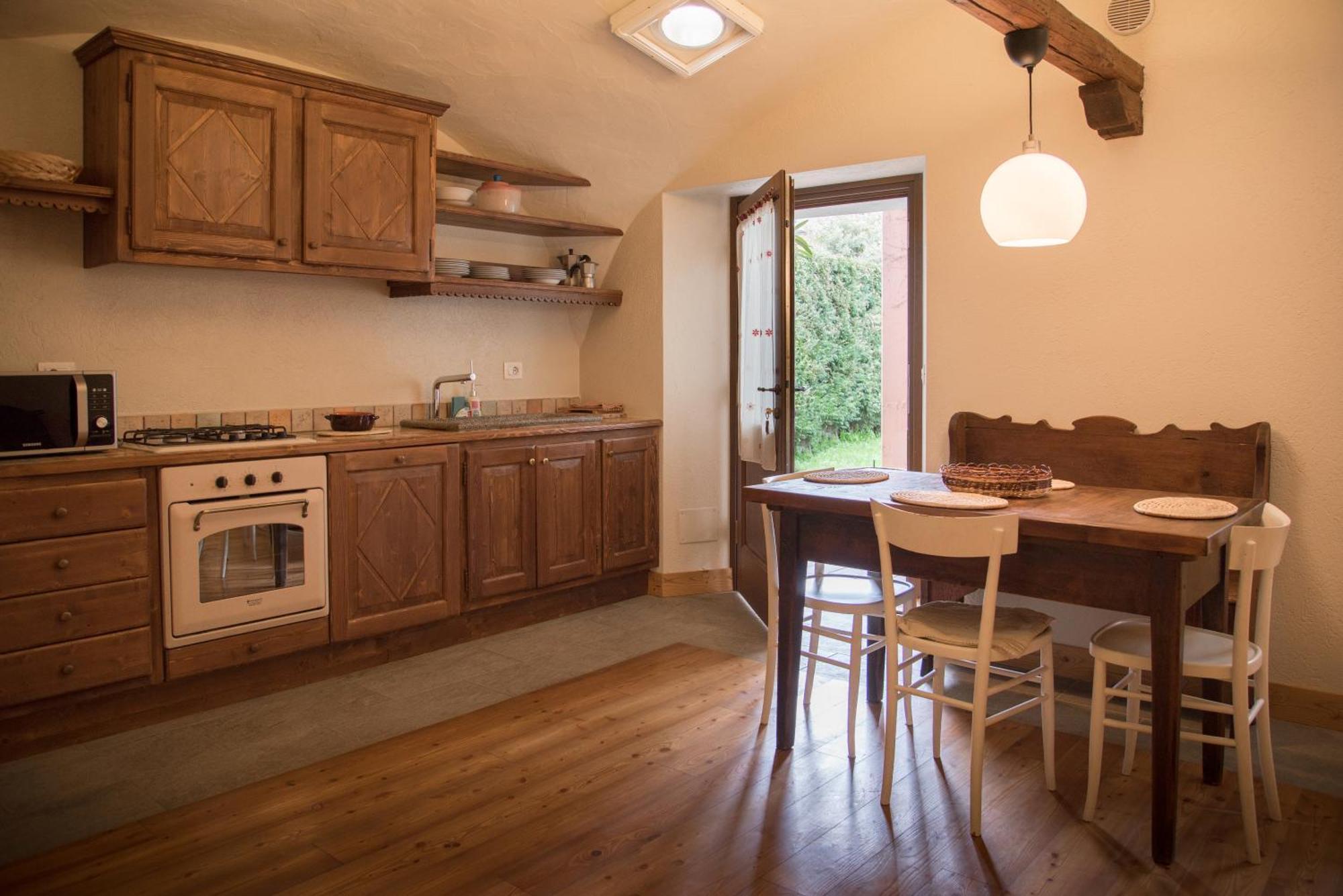 Le Bibelot Apartments Nus Szoba fotó